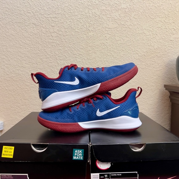 Nike KOBE Mamba Focus, size men's 11, color coastal blue/team red/white, NIB!! - Picture 3 of 16